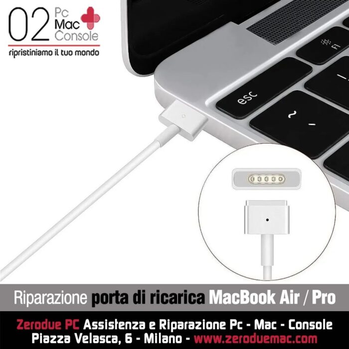 Riparazione della porta di ricarica MacBook Pro e MacBook Air
