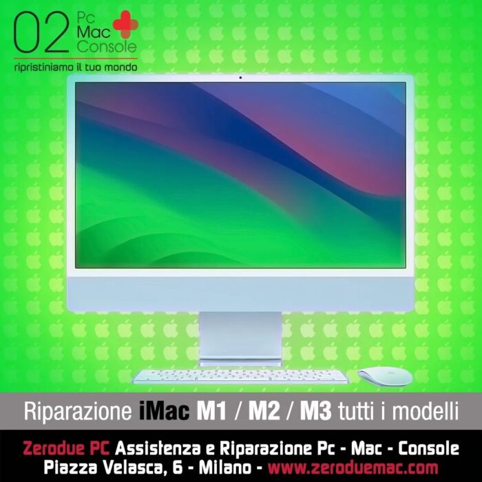 riparazione imac m1 m2 m3
